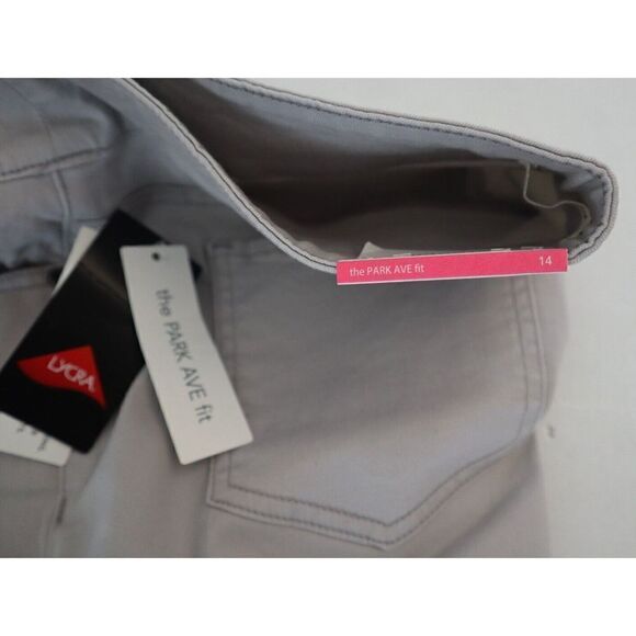 Westbound Women's Sz 14 Gray The Park Ave Fit Mid-Rise Pull On Capris - Picture 4 of 6